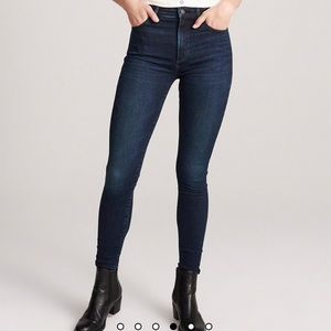 Simone high rise super skinny Abercrombie jeans